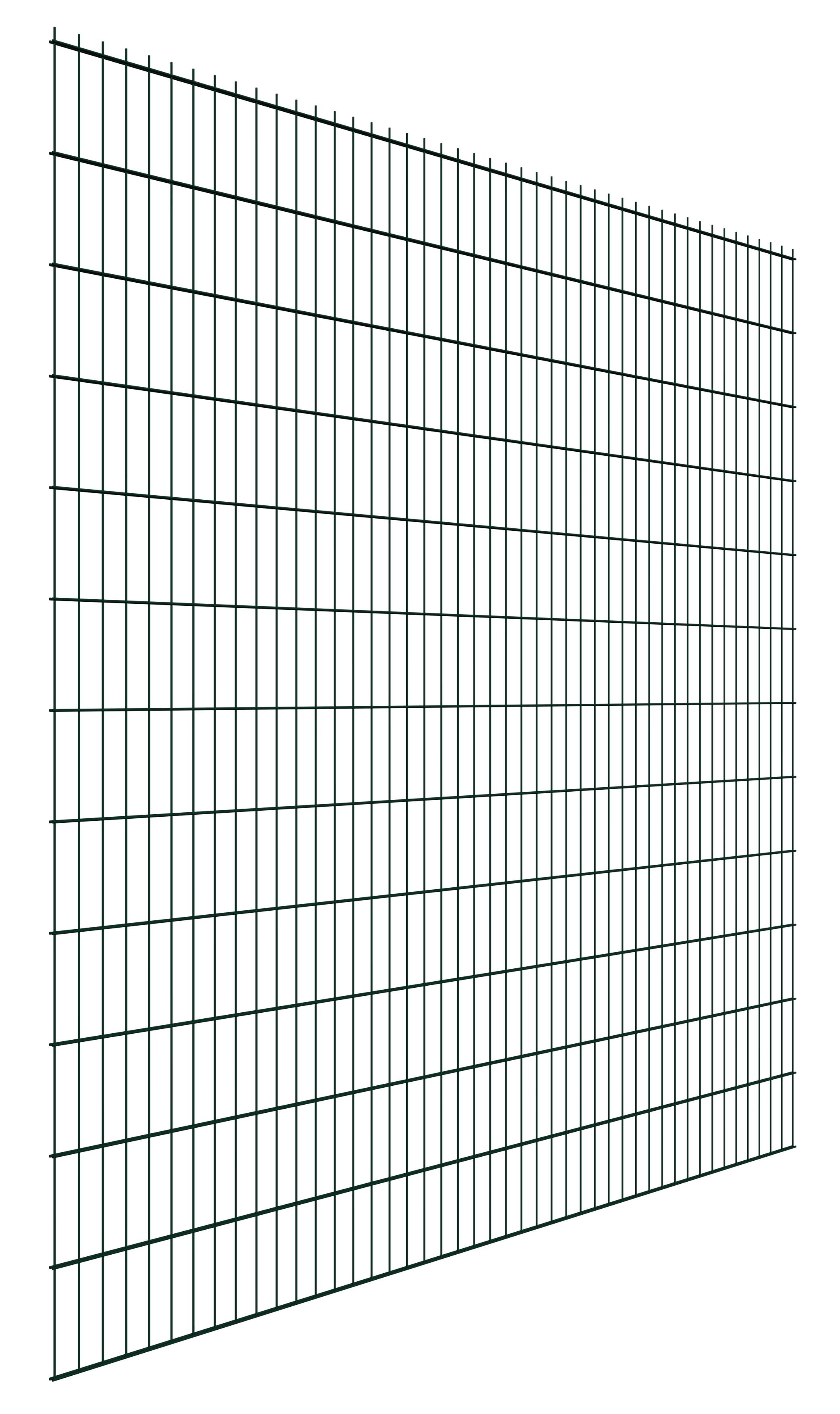 Панель Bastion 5/6 2,43х2,5 RAL 6005 GL